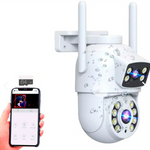 CAMARA PTZ 2 LENTES BLANCA EXTERIOR WIFI